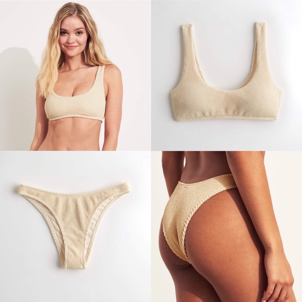 NWOT Scrunch Scoop Bikini Set
